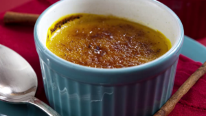 Creme brûlée de abóbora